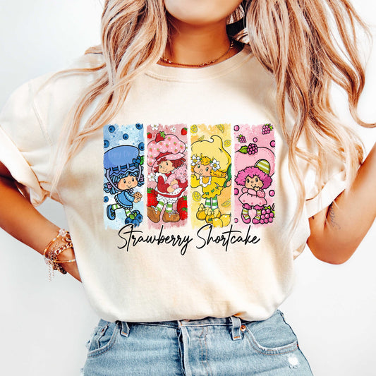 Strawberry Shortcake & Friends Short Sleeve Tee