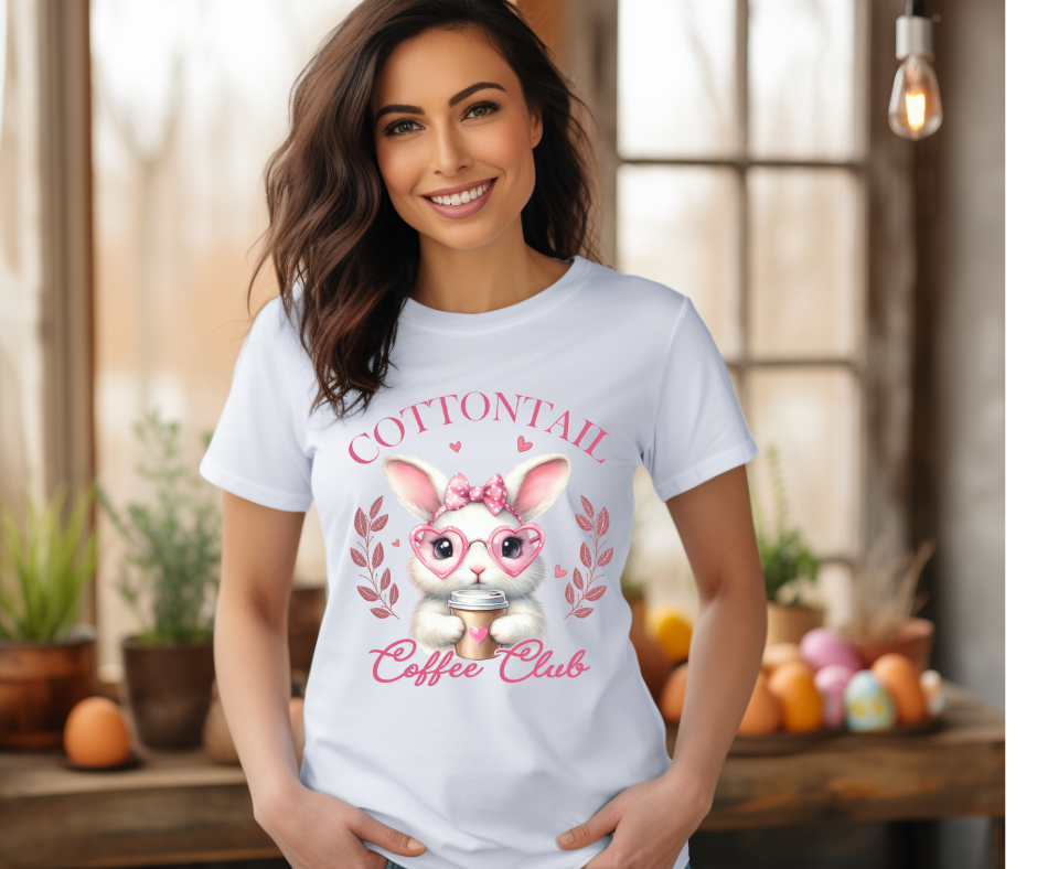 Cottontail Coffee Club Short Sleeve Tee