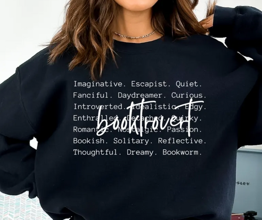 Booktrovert Crewneck Sweatshirt