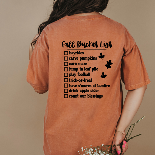 Fall Bucket List