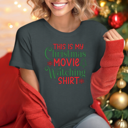 This is My Christmas Movie Watching Shirt