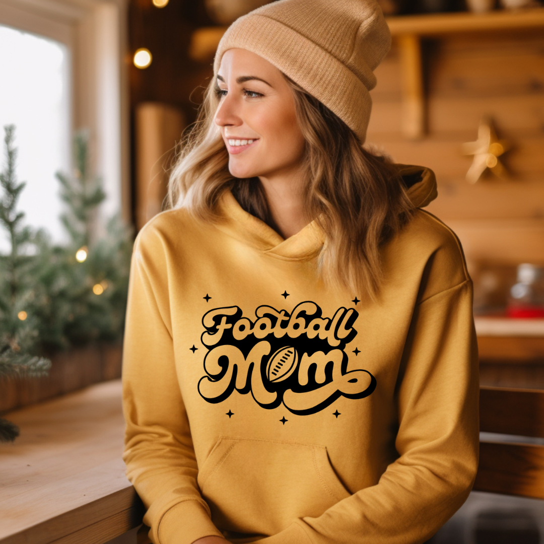 Football Mom Pullover Hoodie