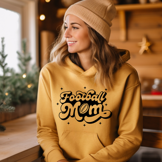 Football Mom Pullover Hoodie