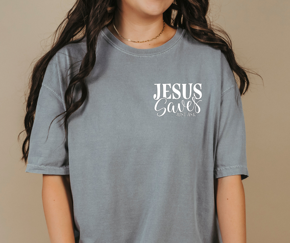 Jesus Saves Short Sleeve Tee