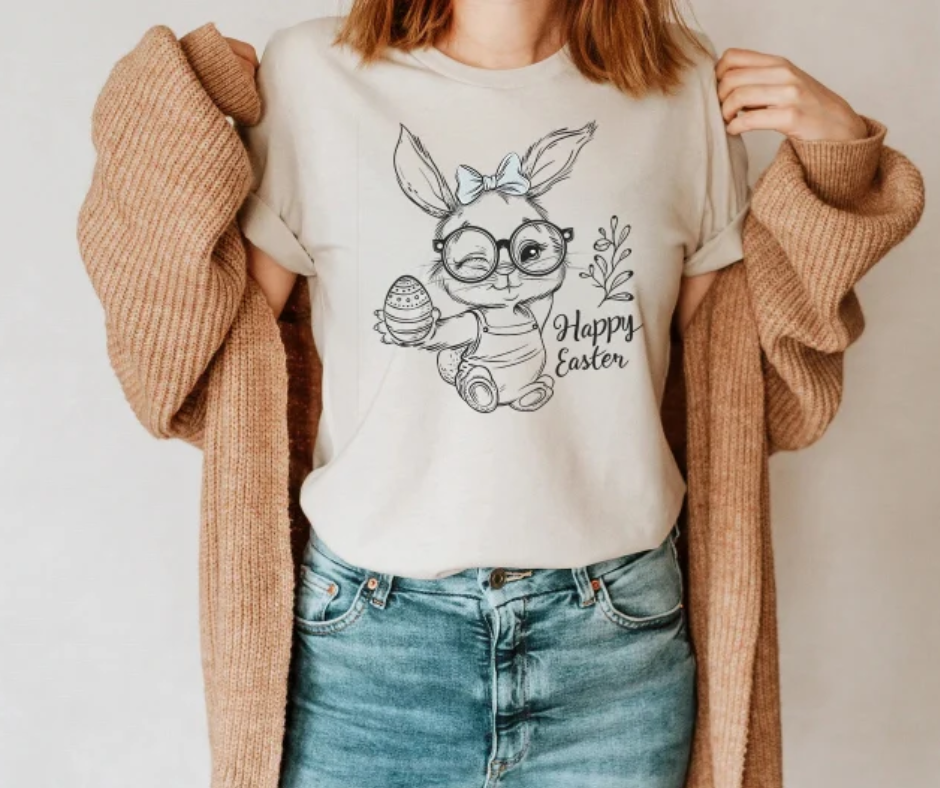 Happy Easter Short Sleeve Tee