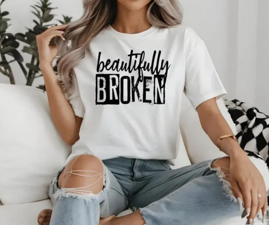 Beautifully Broken Short Sleeve Tee