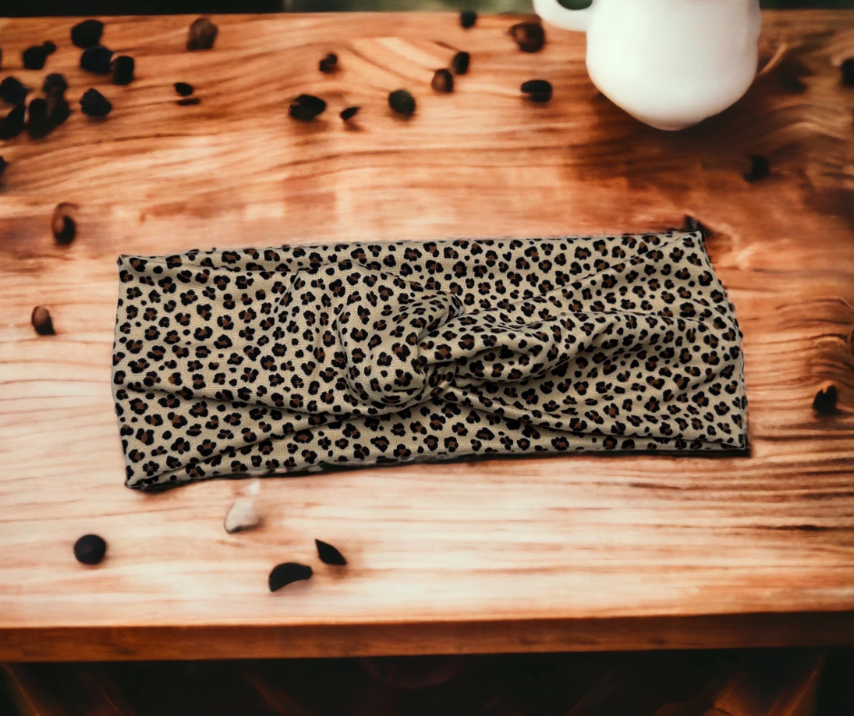 Cheetah Print DBP Super Soft Twisted Headband