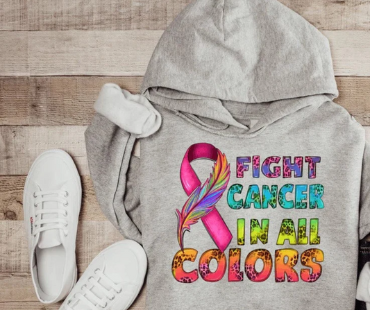 Fight Cancer in All Colors Hoodie