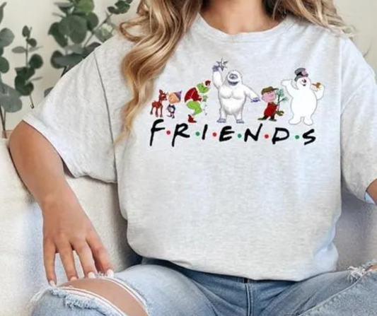 Christmas Friends Short Sleeve Tee