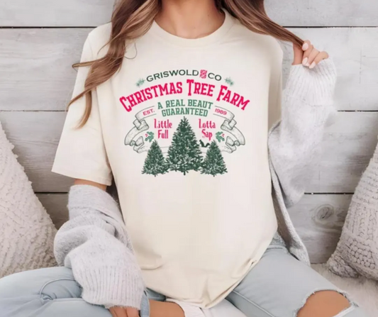 Christmas Tree Farm Short Sleeve Tee