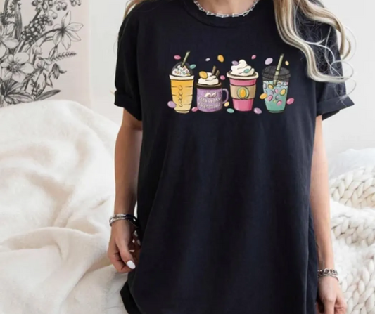 Easter Coffee Short Sleeve Tee