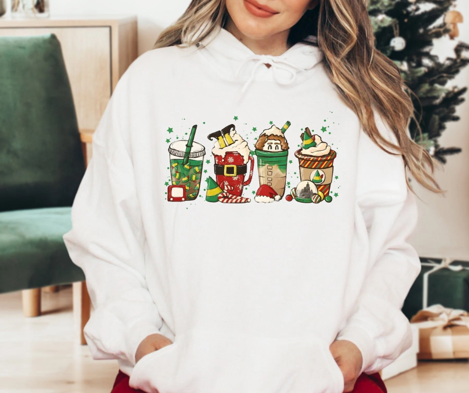 Elf Coffee Hoodie