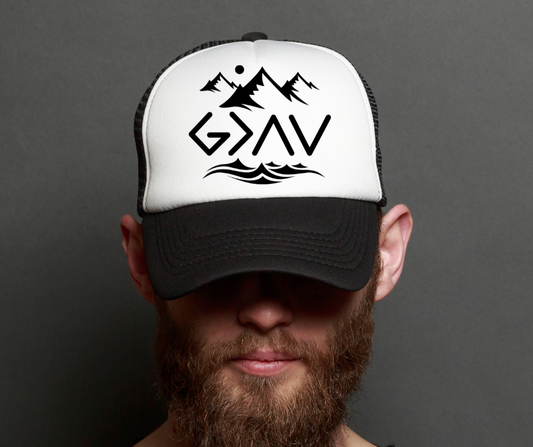 God Is Greater Trucker Cap