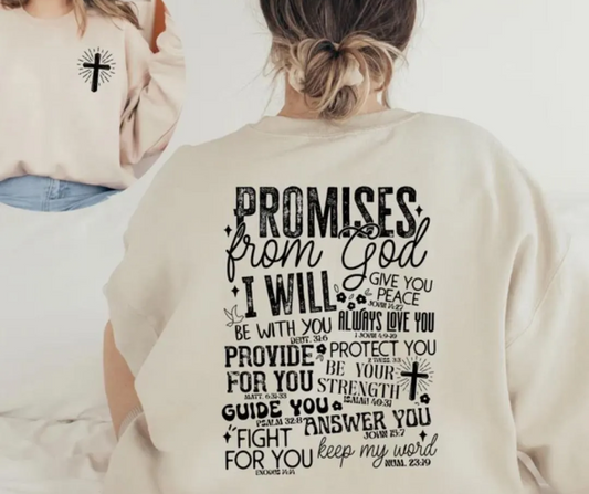 Promises From God Crewneck Sweatshirt