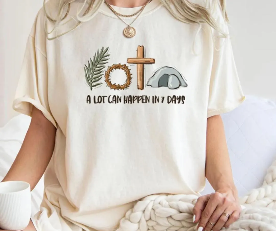 Alot Can Happen in 7 Days Short Sleeve Tee