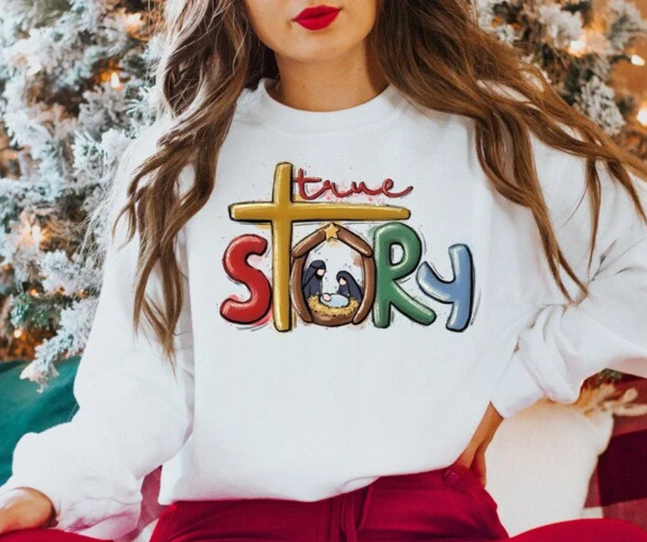 True Story Crewneck Sweatshirt