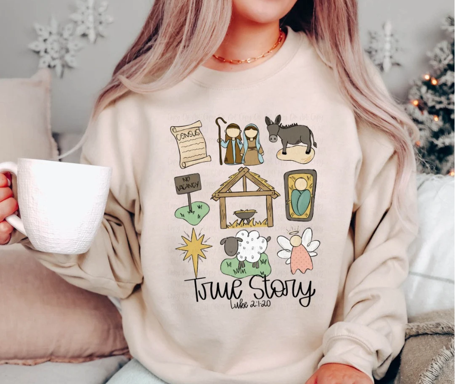 True Story Luke Crewneck Sweatshirt